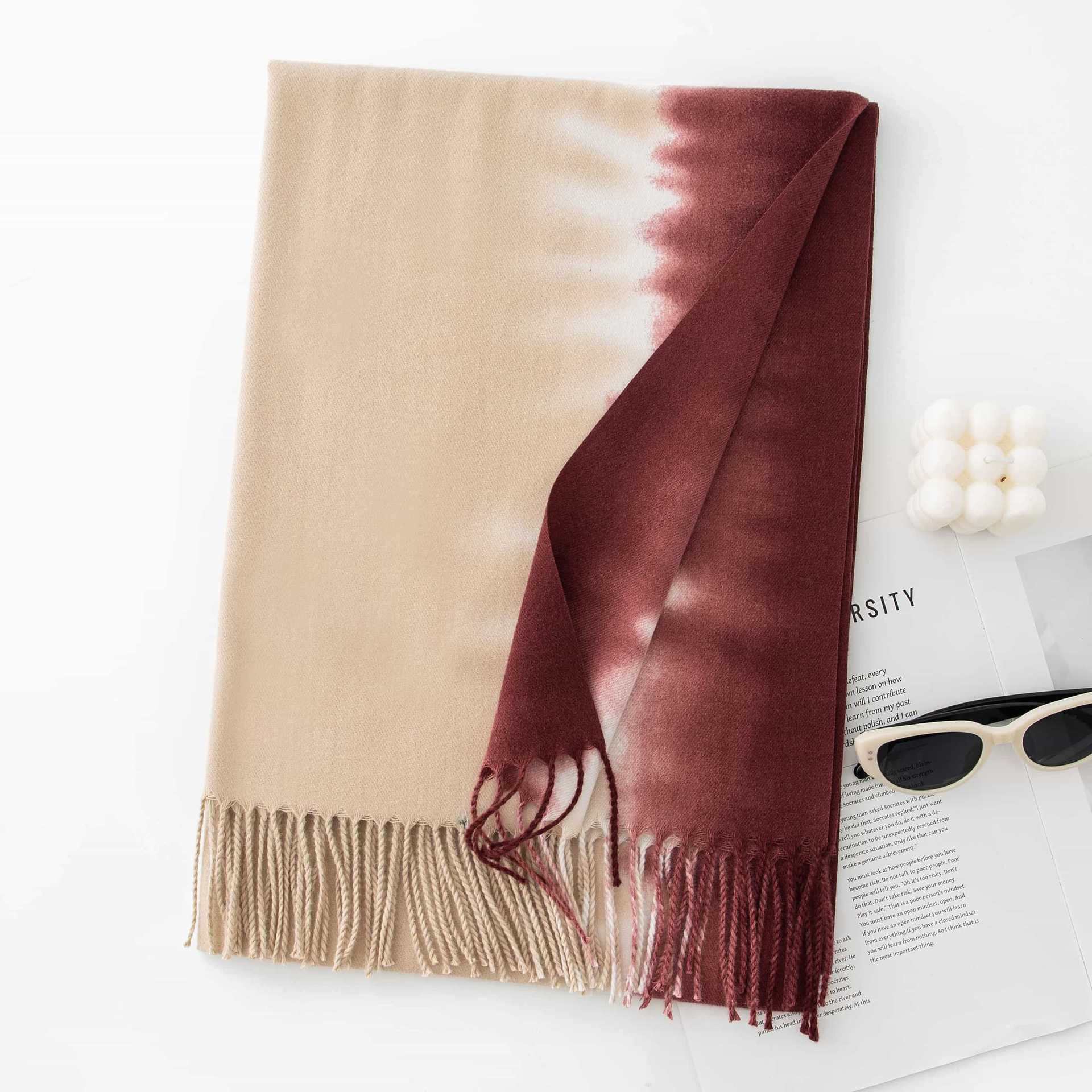 Autumn and winter warm scarf, 50*180cm - Image 6