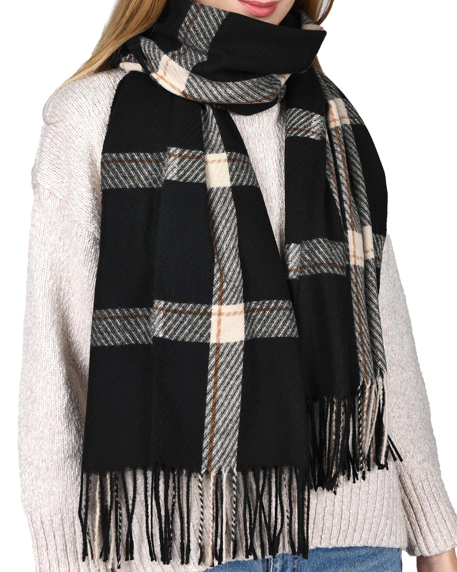 Winter Scarf for Women Shawl, 65*180cm - Image 6