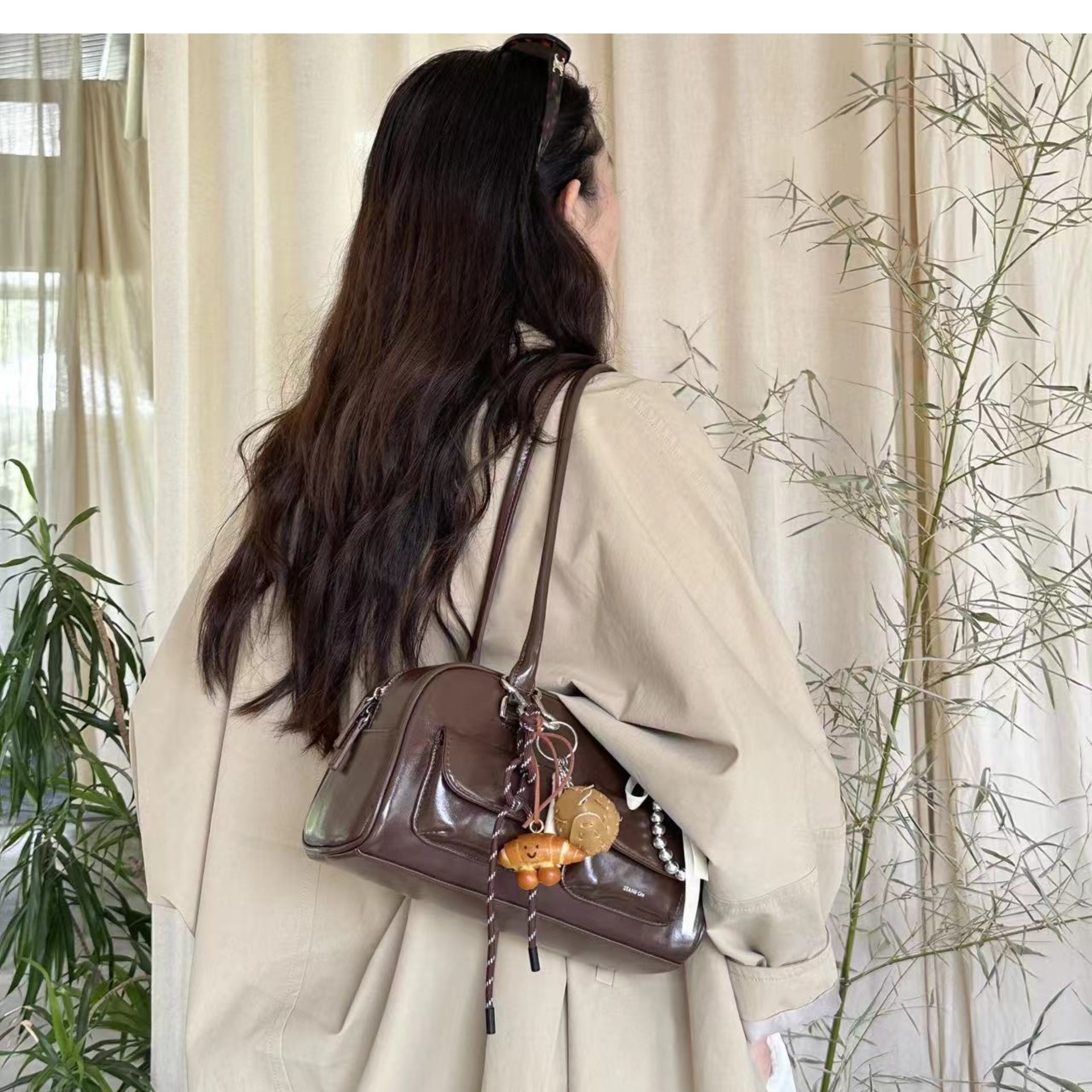 Elegant Shoulder Bag, 26*15cm / 20*11cm - Image 5