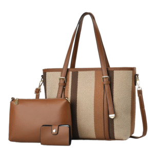 Women��s Handheld Tote Bag Wallet Set